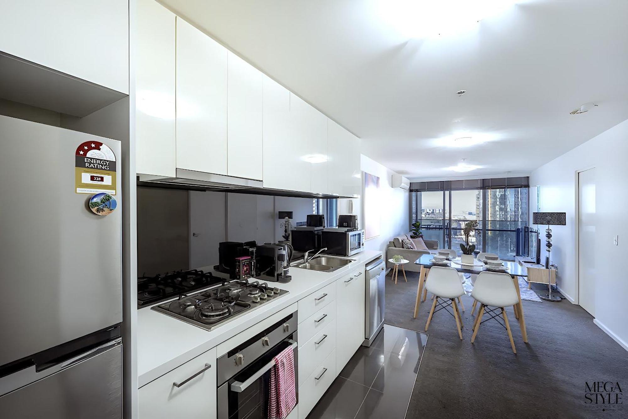 Mega Style Apartments Mainpoint Melbourne Rom bilde